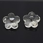 Faceted Flower Glass Charms