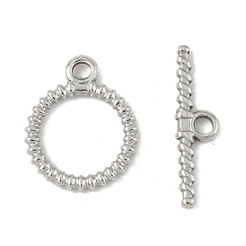 304 из нержавеющей стали застежками тумблеры, текстурированное кольцо