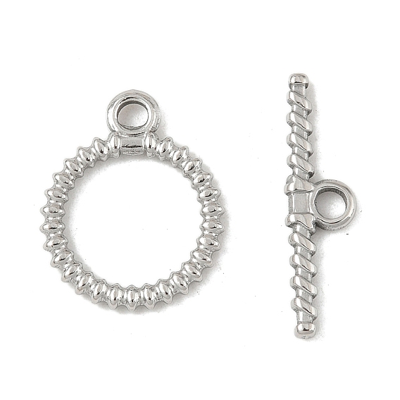 304 из нержавеющей стали застежками тумблеры, текстурированное кольцо