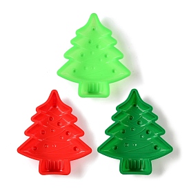 Árbol de navidad diy molde de silicona de calidad alimentaria, moldes para pasteles (el color aleatorio no es necesariamente el color de la imagen)