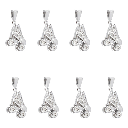 8 шт. 304 подвески из нержавеющей стали, кататься на роликах