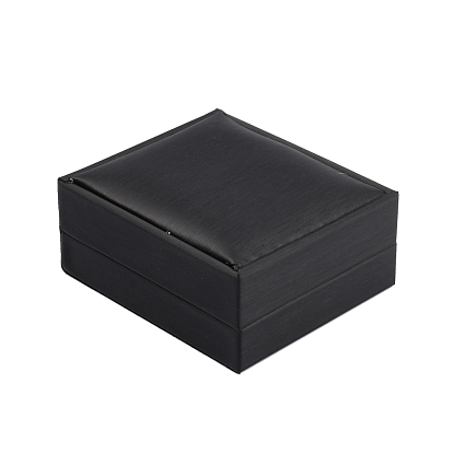 Caja colgante de cuero de pu, con alfombra de espuma, Rectángulo