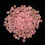Luminous Glow in the Dark Transparent Glass Round Beads, No Hole/Undrilled