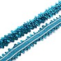 Spitzenbesatz aus Garn, mit Pailletten und elastischer Faser