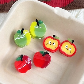 Заколки для волос с когтями из ацетата целлюлозы (смола), фрукты