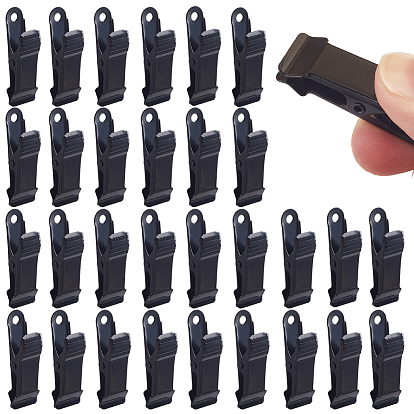 30шт. железный беззубчатый пружинный зажим, многофункциональный держатель-закладка для визиток