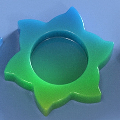 DIY Silicone Molds, for Candlestick Making, Resin Casting Pendant Molds, For UV Resin, Epoxy Resin Molds Making, Flower