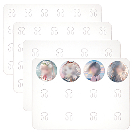 2шт. 2 стили прозрачные ПВХ-пластины для обезболивания, прямоугольные