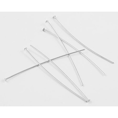 Железные штыри с плоской головкой, без кадмия и без свинца, 46x0.75~0.8 мм, около 5800 шт / 1000 г