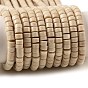 Natural Fossil Beads Strands, Disc, Heishi Beads