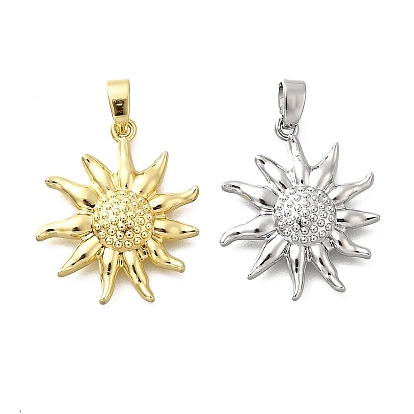 Латунные подвески, прелести подсолнуха