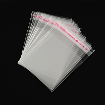 OPP Cellophane Bags, Small Jewelry Storage Bags, Self-Adhesive Sealing Bags, Rectangle