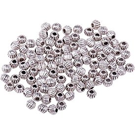 Tibetan Style Spacer Beads, Lead Free & Nickel Free & Cadmium Free, Bicone