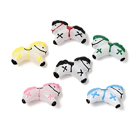 Handmade Lampwork Beads, Hand Painted, Horse
