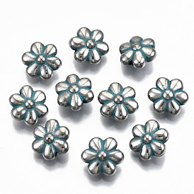 CCB Plastic Beads, Flower