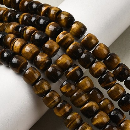 Природных тигровый глаз бисер нитей, класса AB +, баррель