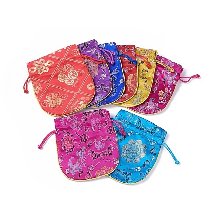 Silk Packing Pouches, Drawstring Bags