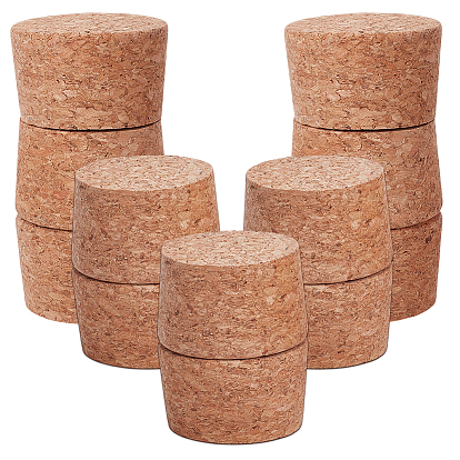 12шт. пробковые пробки для бутылок, винные аксессуары, плоско-круглые