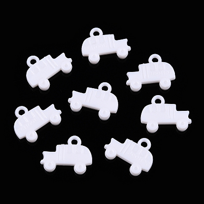 Opaque Acrylic Pendants, Car Charms