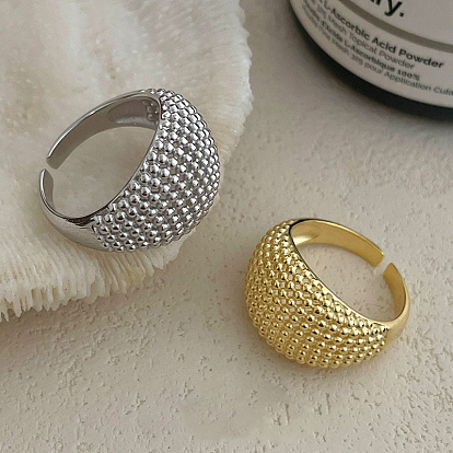 Круглые бусины 925 регулируемые манжеты из стерлингового серебра для женщин