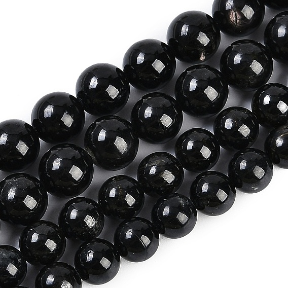 Природных драгоценных камней бисер нитей, круглые