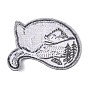 Computerized Embroidery Cloth Iron on/Sew on Patches, Costume Accessories, Cat