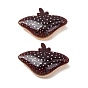 Opaque Resin Cabochons, Manta Ray