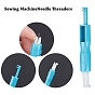 Sewing Tool Sets, with Machine Needles, Silicone Bobbin Clamps Holders, Plastic Bead Containers and Sewing Needle Device Threader