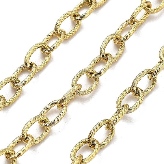 Ионное покрытие (ip) 304 цепи с овальными звеньями из нержавеющей стали, несварные, с катушкой, полированный