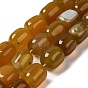 Natural Agate Beads Strands, Dyed & Heated, Column