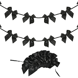 2 шт. тканевый бантовый подвесной баннер для украшения рождественской елки, настенный декор для дома