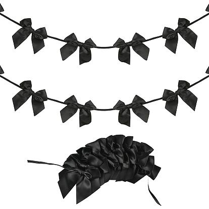 2 шт. тканевый бантовый подвесной баннер для украшения рождественской елки, настенный декор для дома