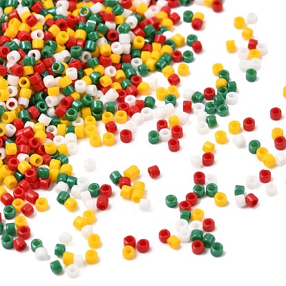 4 цвета 11/0 рождественские бисерные бусины Miyuki Delica, непрозрачный, db200 & db656 & db723 & db1132