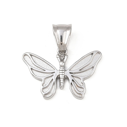 304 подвески из нержавеющей стали, очарование бабочки