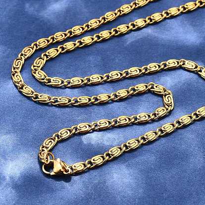 304 из нержавеющей стали lumachina цепи ожерелья