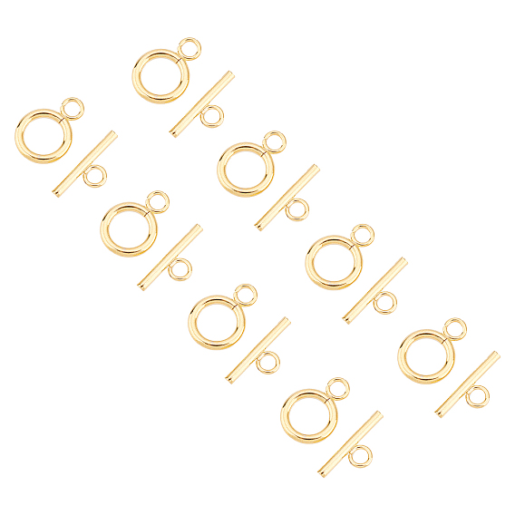 304 Stainless Steel Toggle Clasps, Ring