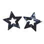 Acrylic Links, Imitation Gemstone Style, Star