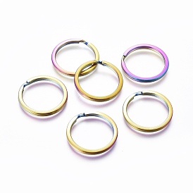 Ионное покрытие (ip) 304 разъемные кольца для ключей из нержавеющей стали
