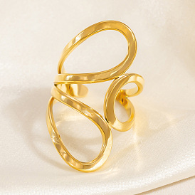 304 из нержавеющей стали Манжета кольца для женщин