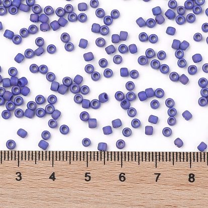TOHO Round Seed Beads, Japanese Seed Beads, Matte, Opaque Rainbow