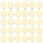 Brass Pendants, Oval, Stamping Blank Tag