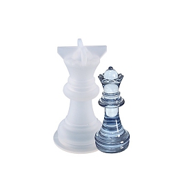 Силиконовые формы для шахмат своими руками, формы для литья смолы, инструменты для производства глиняных ремесел, королева