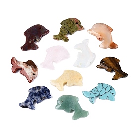 Драгоценный камень подвески, прелести дельфинов