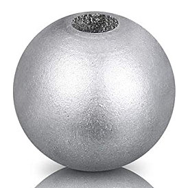 Расписные бусы из натурального дерева, круглые