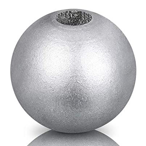 Расписные бусы из натурального дерева, круглые