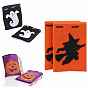 2Pcs Halloween Cloth Storage Bags, Drawstring Pouches Packaging Bag, Rectangle