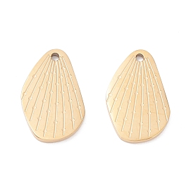 Ion Plating(IP) 316 Surgical Stainless Steel Charms, Wing