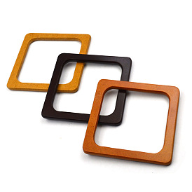 Wood Bag Handle, Square-shaped, Bag Replacement Accessories
