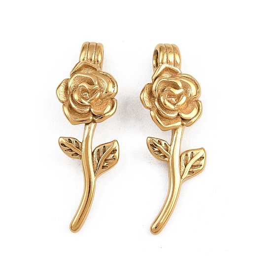 304 подвески из нержавеющей стали, ионное покрытие (ip), очарование розы