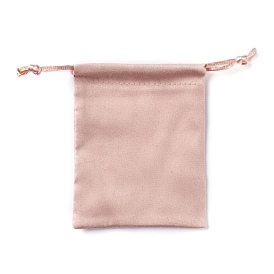 Мешочки из искусственной замши, шнурок сумки